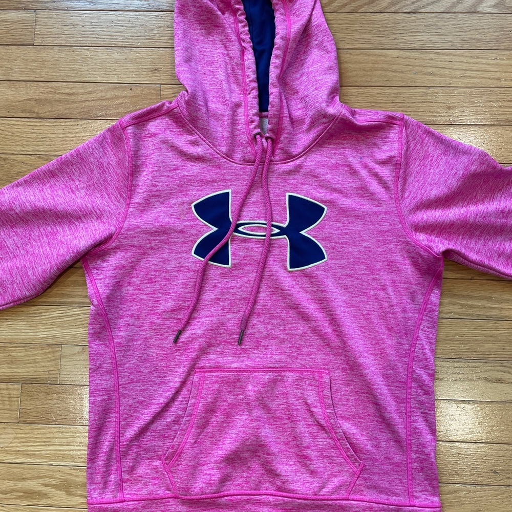Pink Under Armor Hoodie